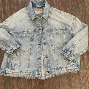 Free People Opal Swing Denim Jacket